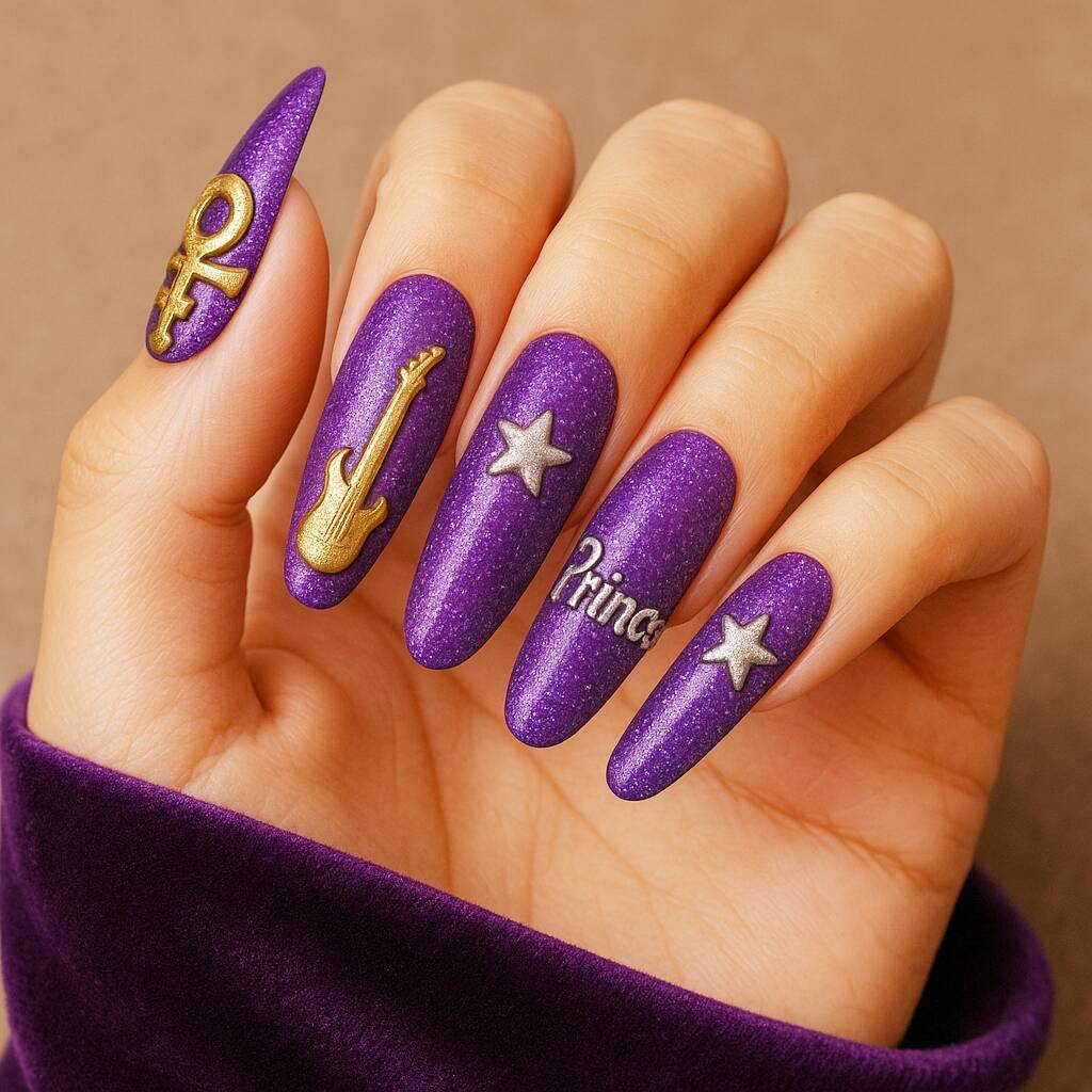 Prince Pre-on Nail Set
