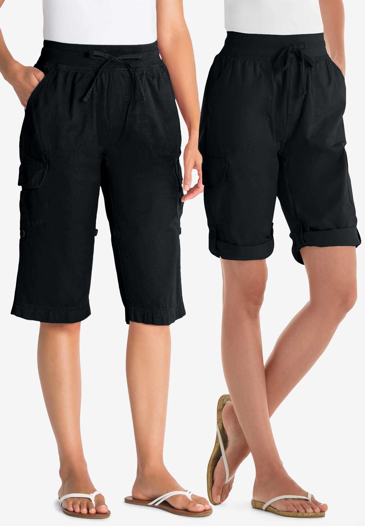 Convertible Length Cargo Short