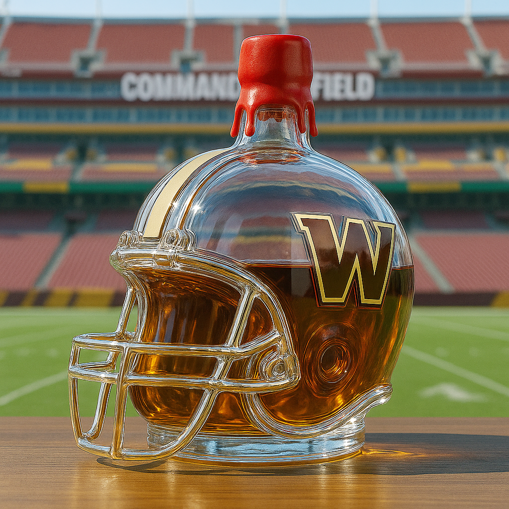 Washington Commanders Helmet Whiskey Bottle