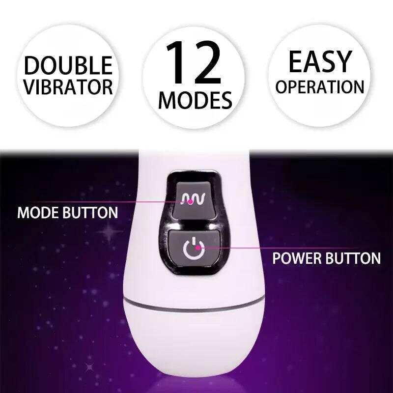 12-Speed G-Spot Rabbit Vibrator