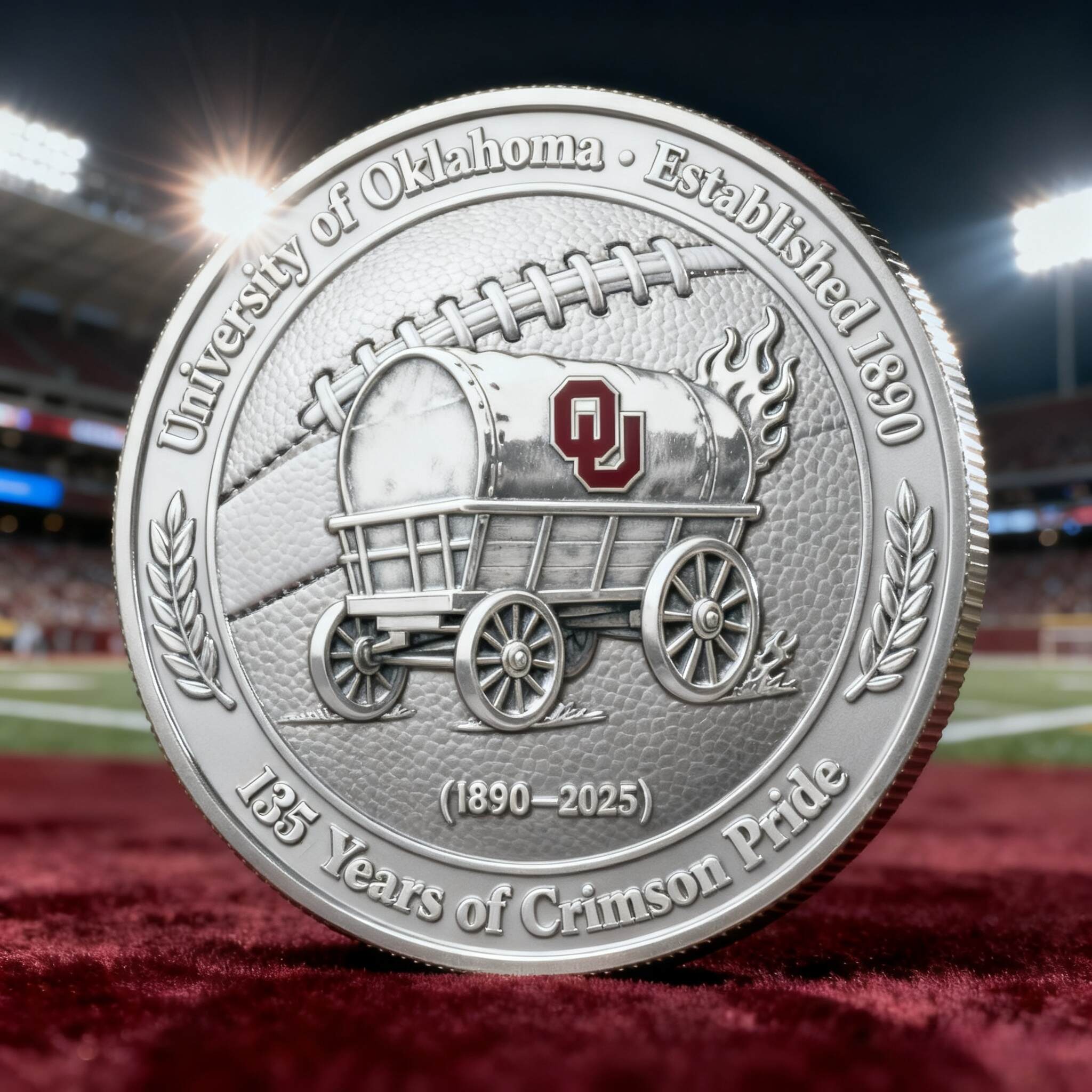 University of Oklahoma 135th Anniversary Commemorative Coin