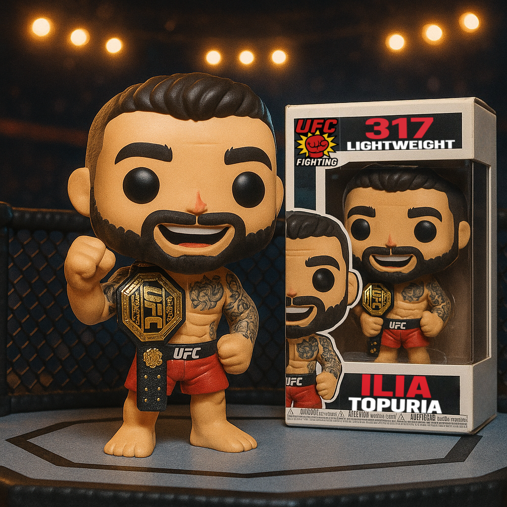 Ilia Topuria UFC 317 Lightweight Champion Doll