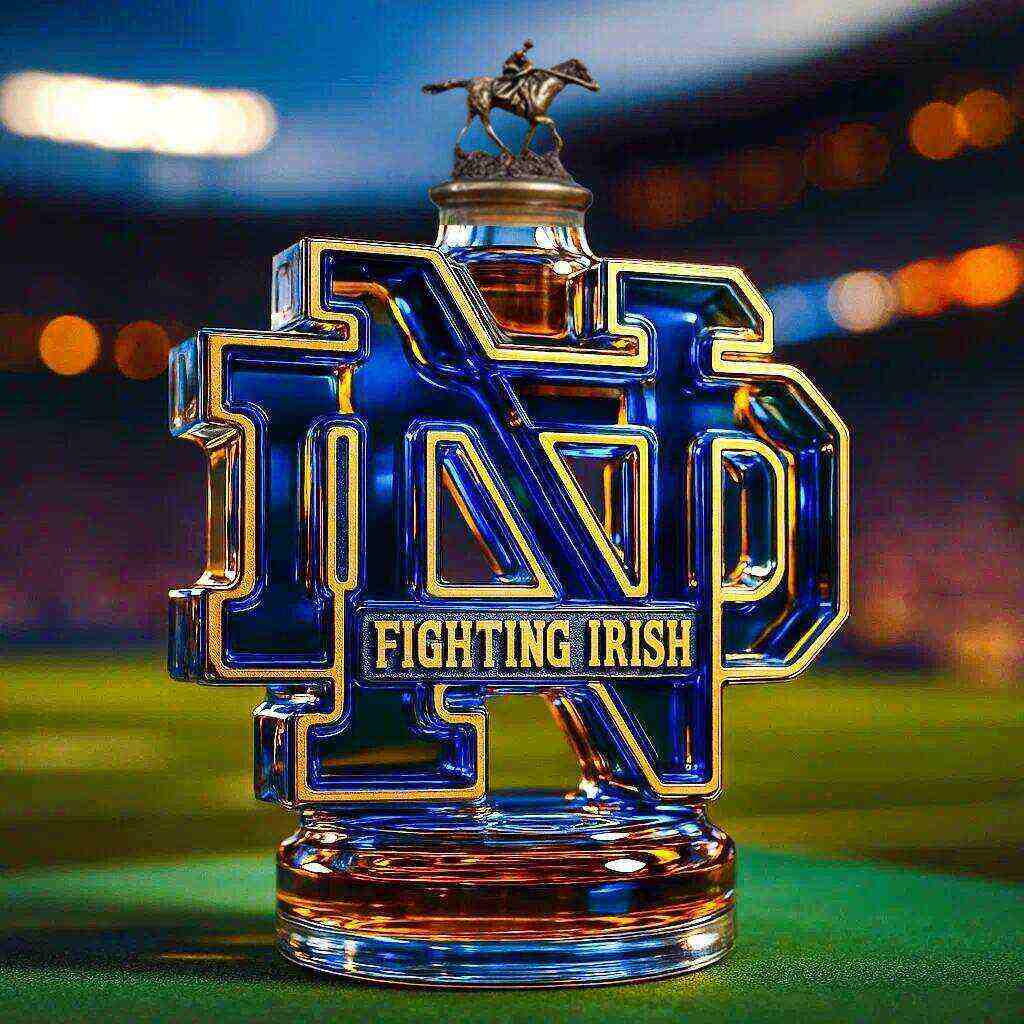 Fighting Irish Whiskey Bottle