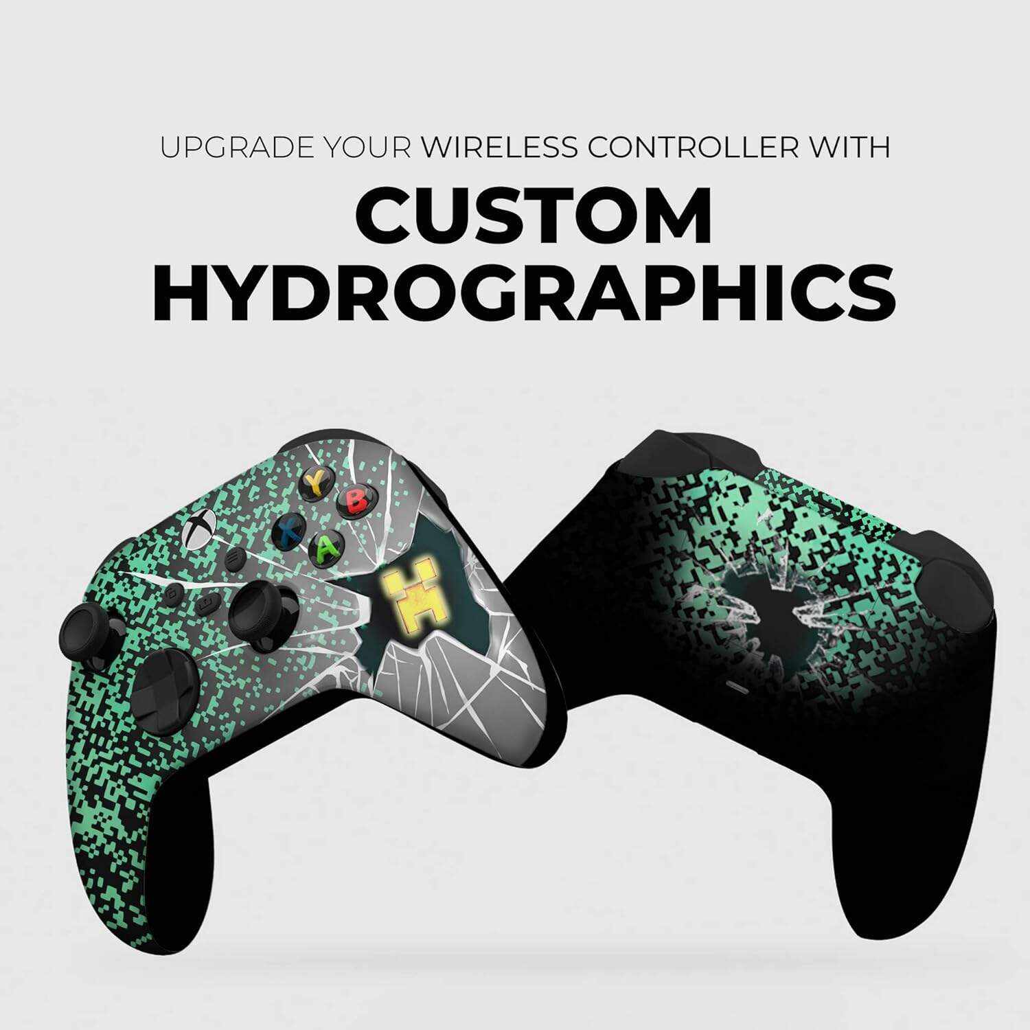 DreamController Original X-box Wireless Controller Special Edition Customized Compatible with X-box One S/X-box Series X/S & Windows 10 Made with Advanced HydroDip Print Technology(Not Just a Skin)