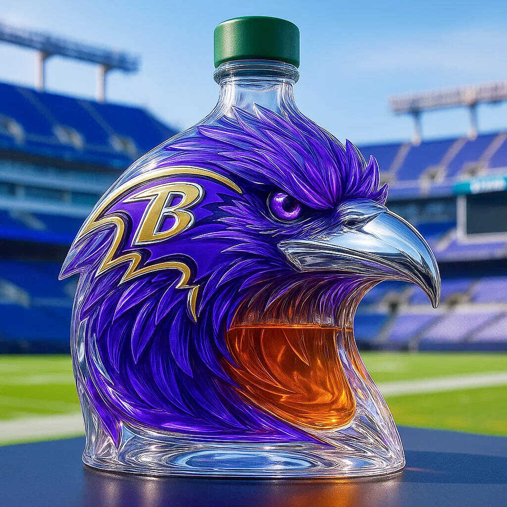 Baltimore Ravens Limited Edition Whisky Bottle
