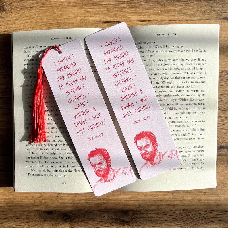 Nick Miller New Girl Bookmark