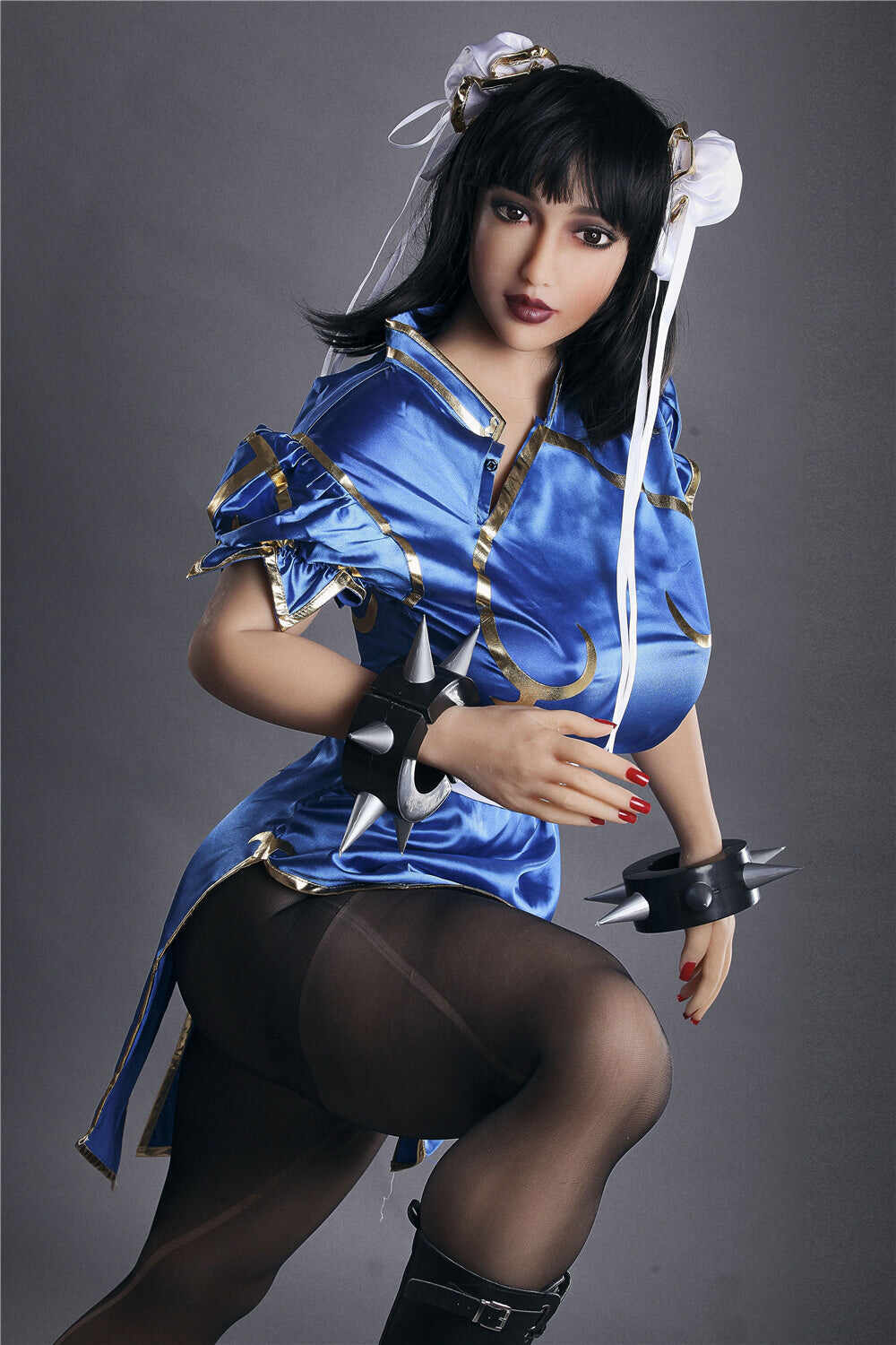 US Stock - Irontechdoll Mika 5ft18 / 158cm #69 Head TPE Fullsize BBW Huge boobs Fat Hentai Sex Doll With Thick Thighs