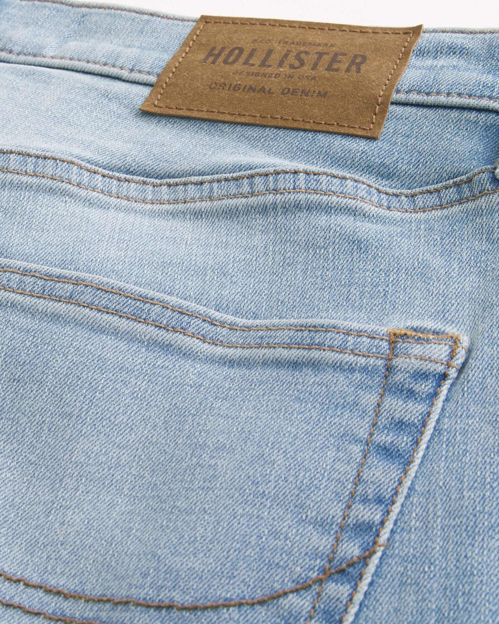 Washed Black Athletic Skinny Jeans