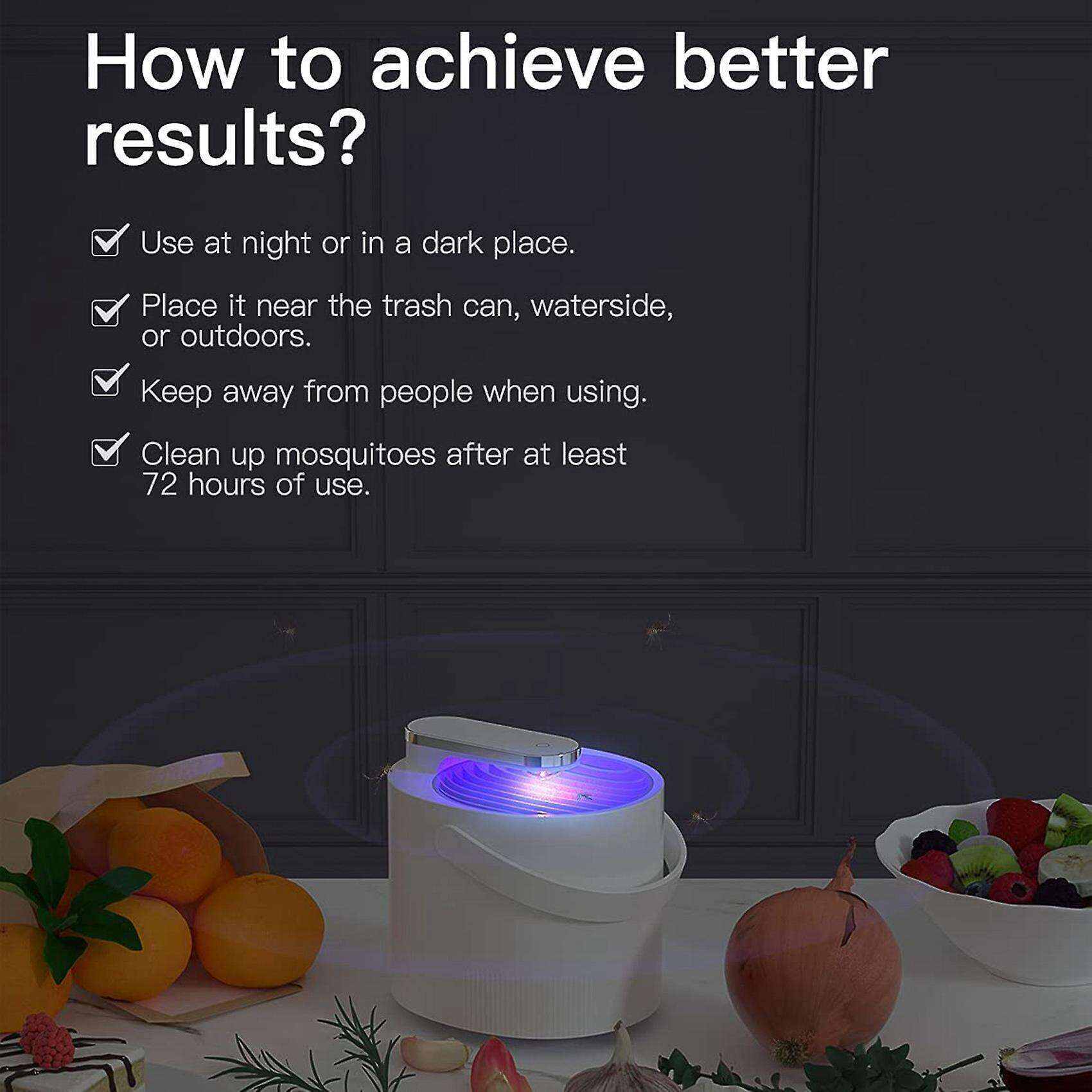 Fly Trap Indoor Mosquito Trap Mosquito Killer, Mosquito Killer Lamp