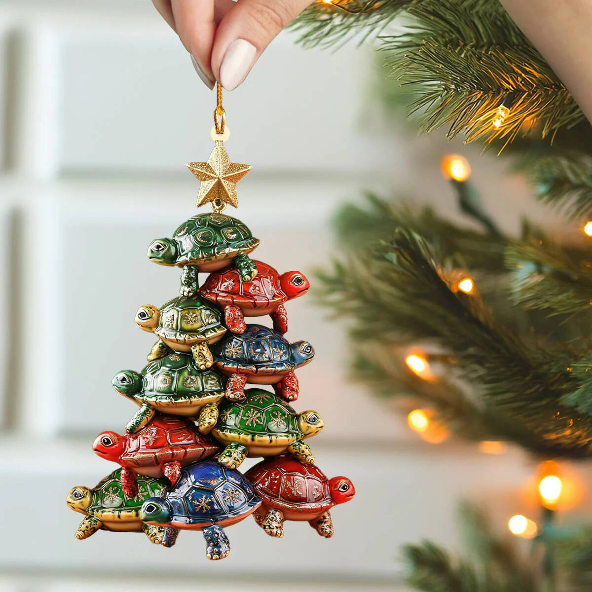 Turtley Merry Christmas Tree