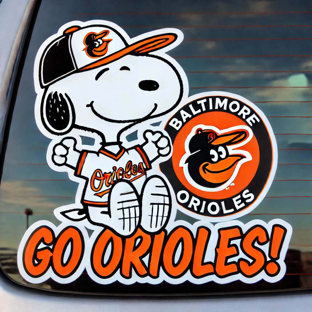 SNPY X MLB Car Decals