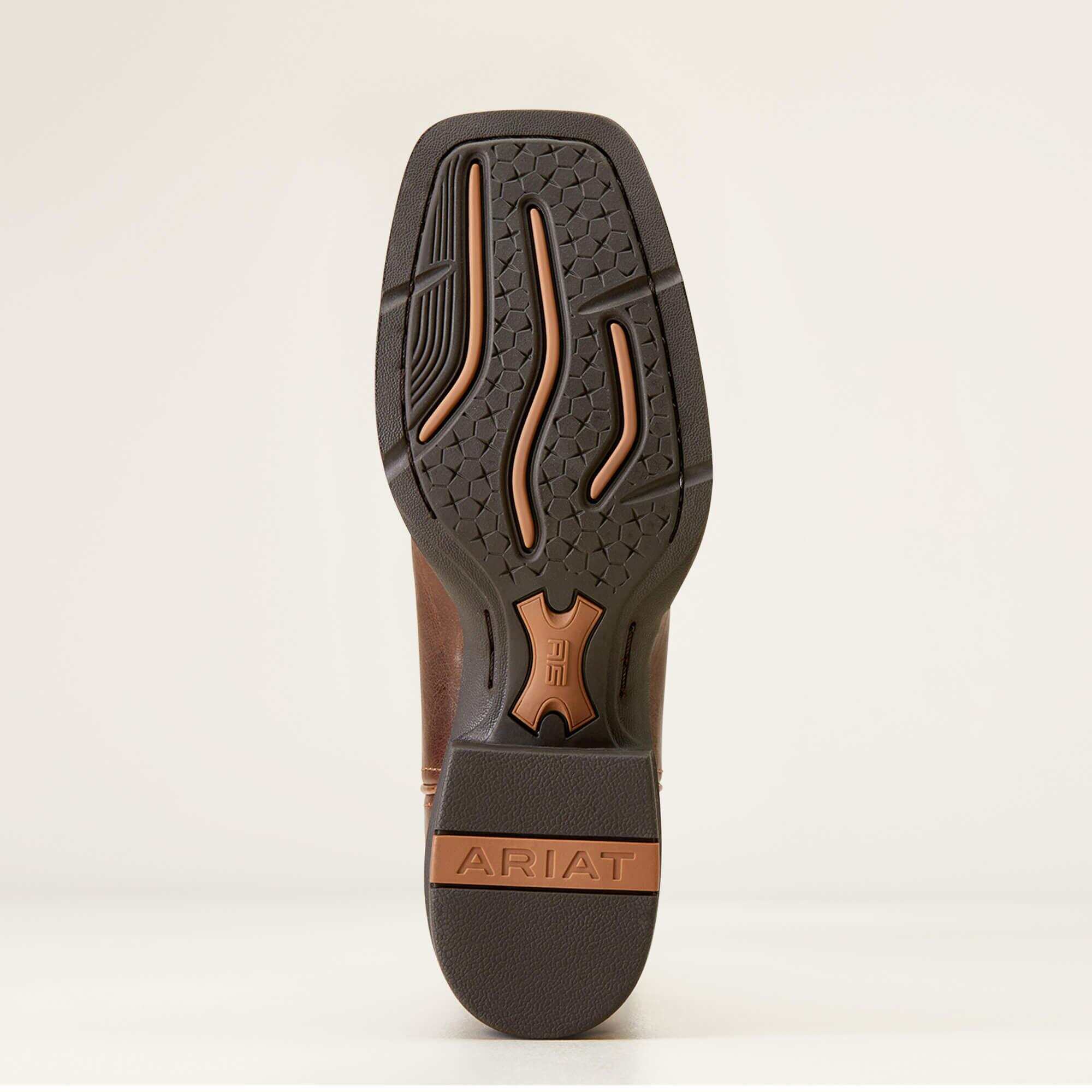 Round Up Wide Square Toe Western Boot
