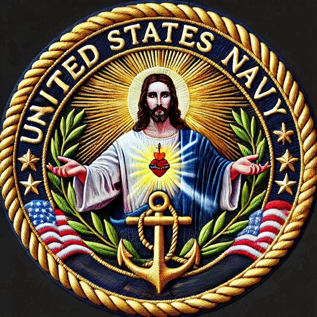 Jesus Bless Soldiers Patch