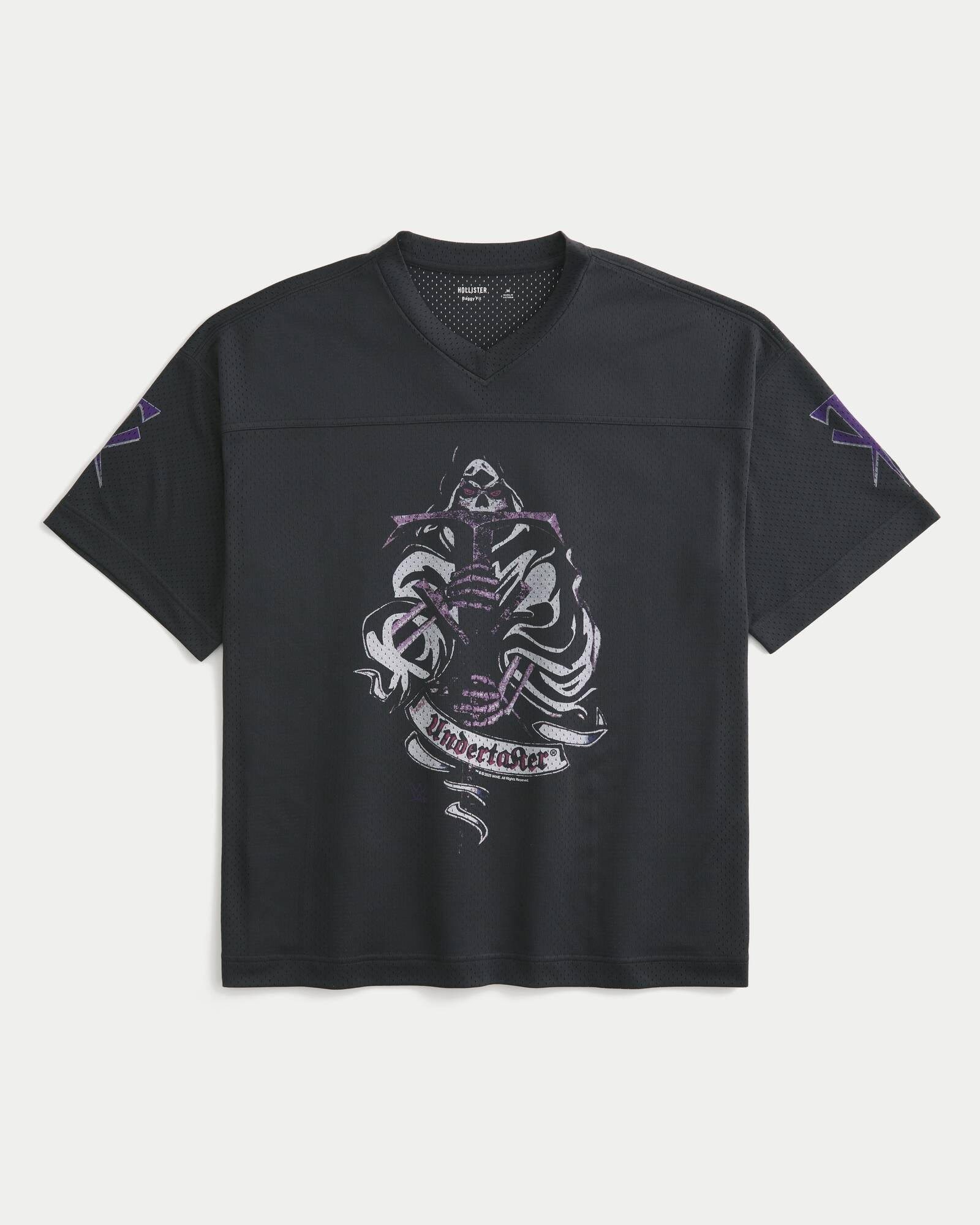 Baggy Undertaker Graphic Football Jersey