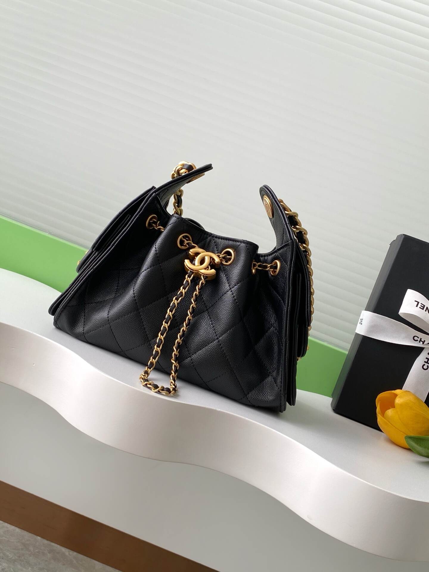 Chanel 5P Denim Hiphop Mini Bag