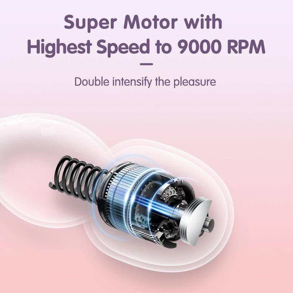 DRY WELL 20-Speed Vibrator – Magic Wand, Clitoris & Glans Stimulator