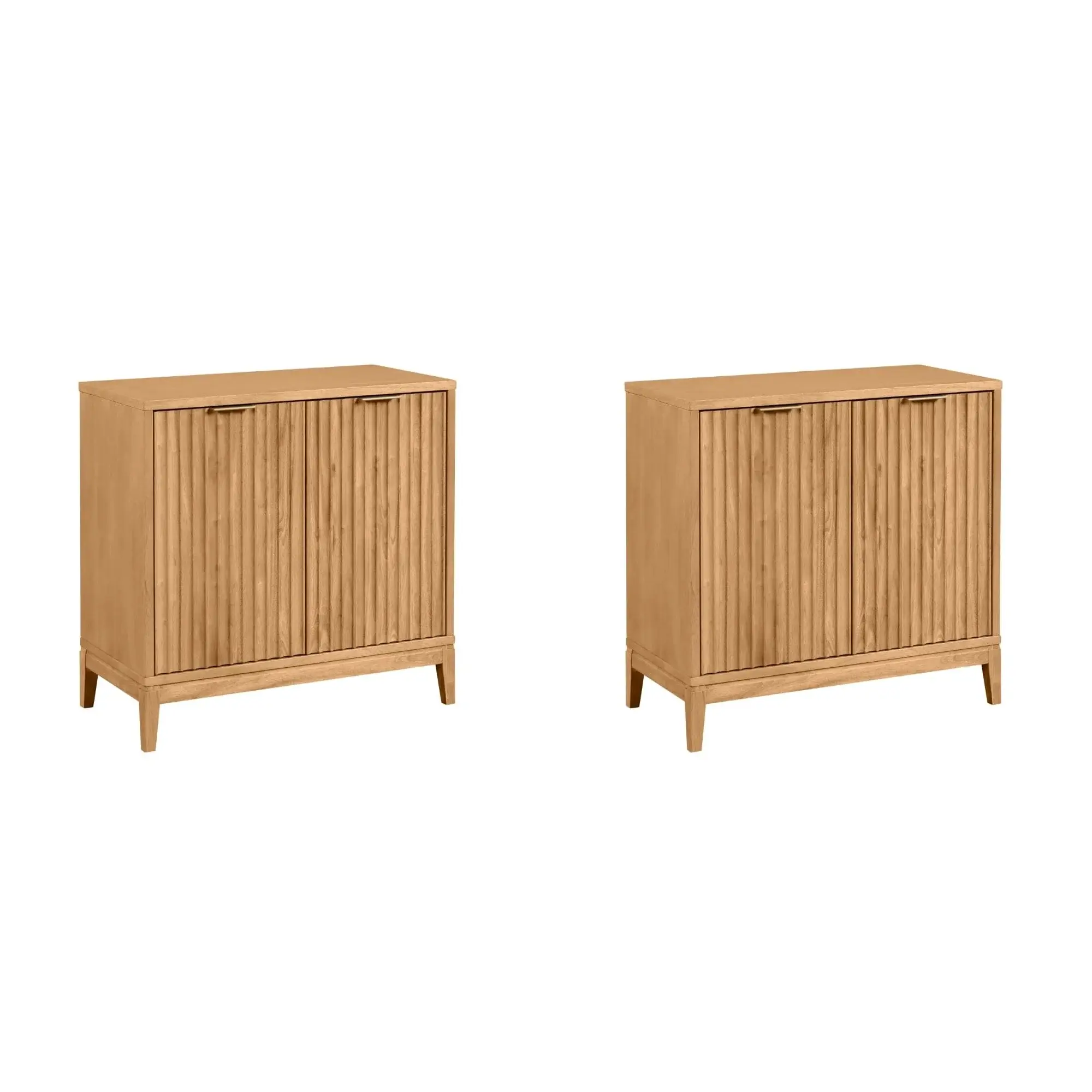 Jasper Modern Sideboard, Kitchen Storage Cabinet with Fluted Doors