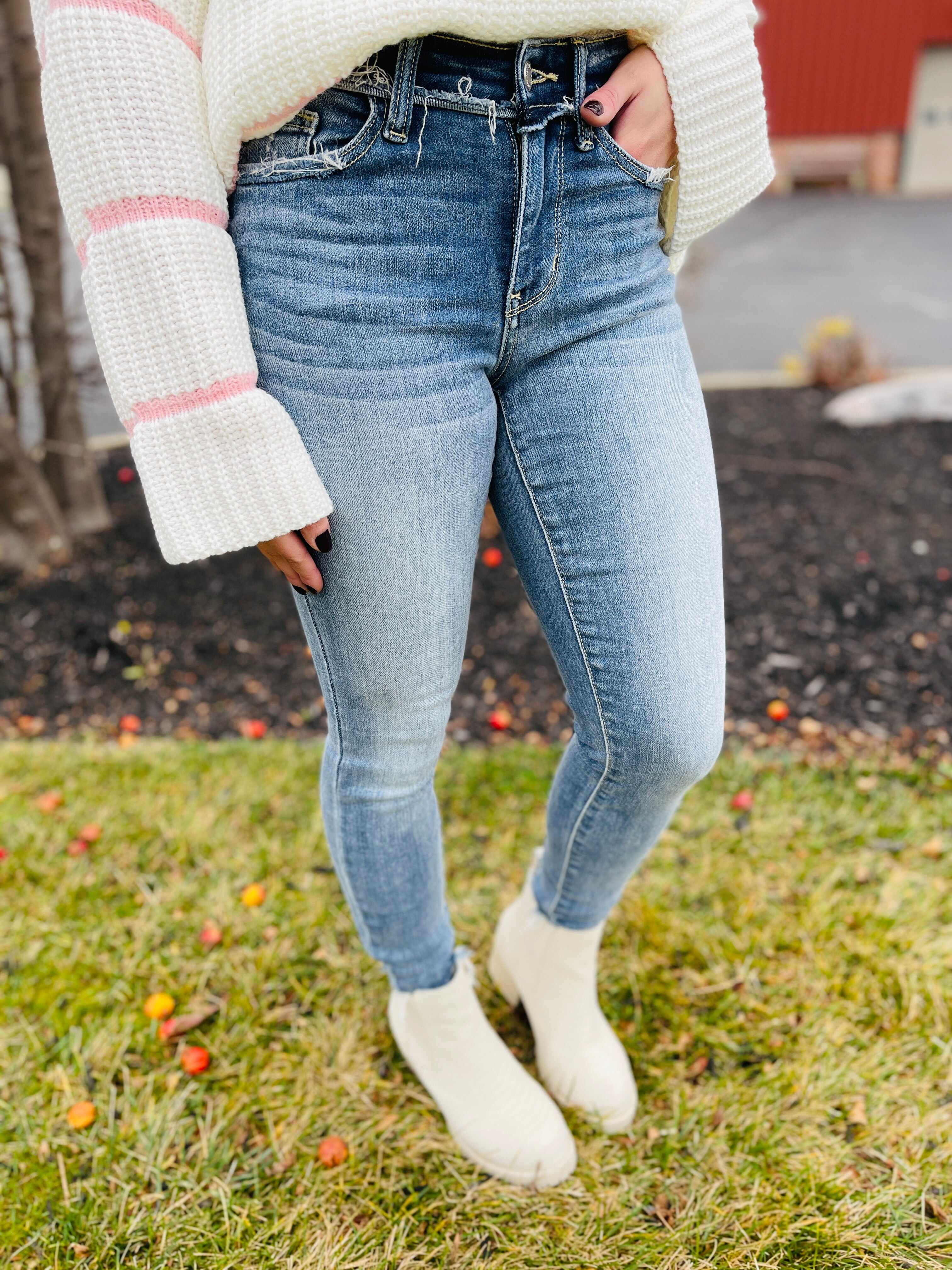 Plus/Reg Forever After All Skinny Jeans