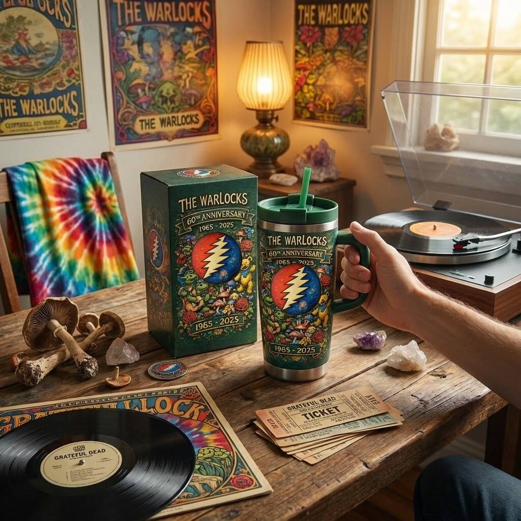 Grateful Dead 60th Anniversary Insulated Tumbler