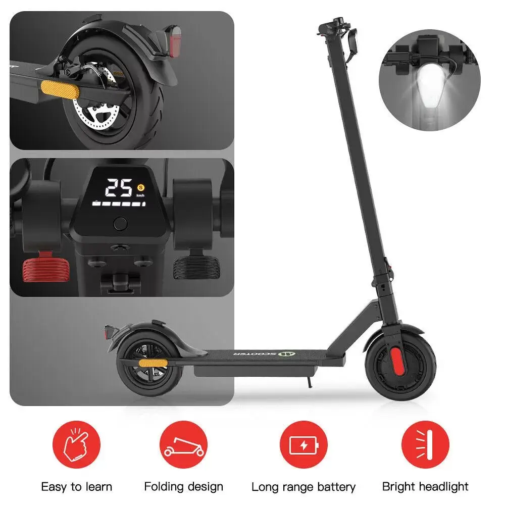 SMART 15.5 MPH All Terrain Motorized Portable Electric Scooter