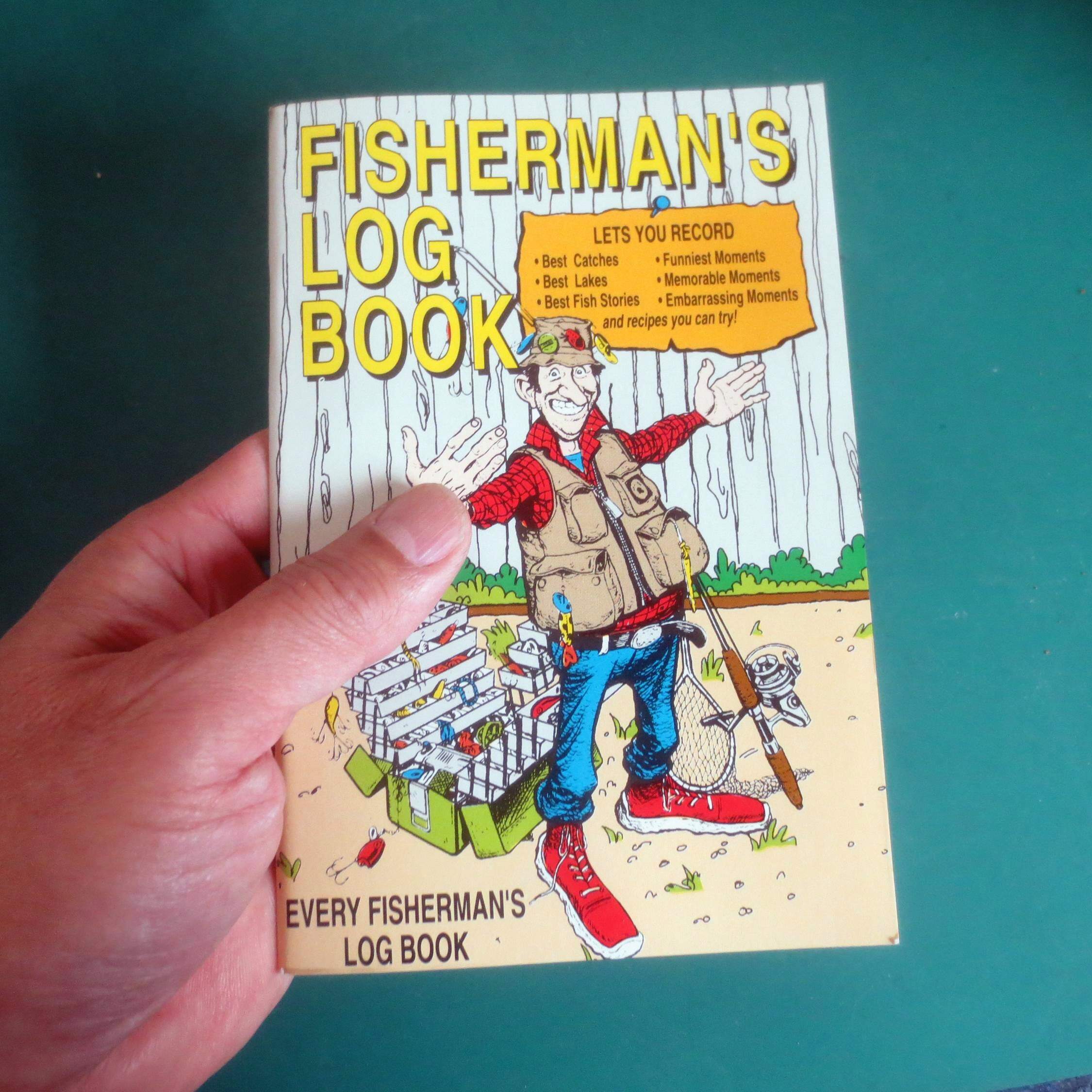 Vintage Humorous Fisherman's Log🎣