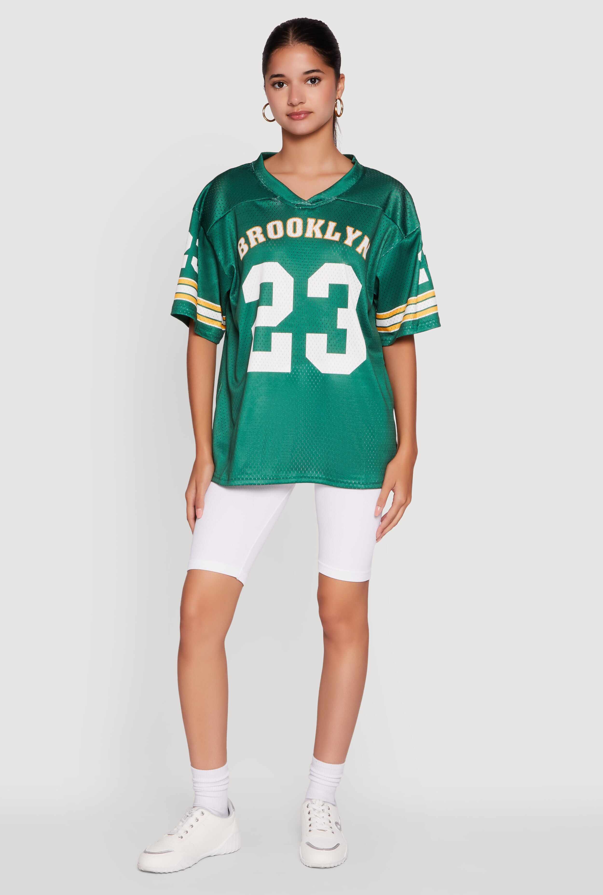 Brooklyn 23 Graphic Football Jersey
