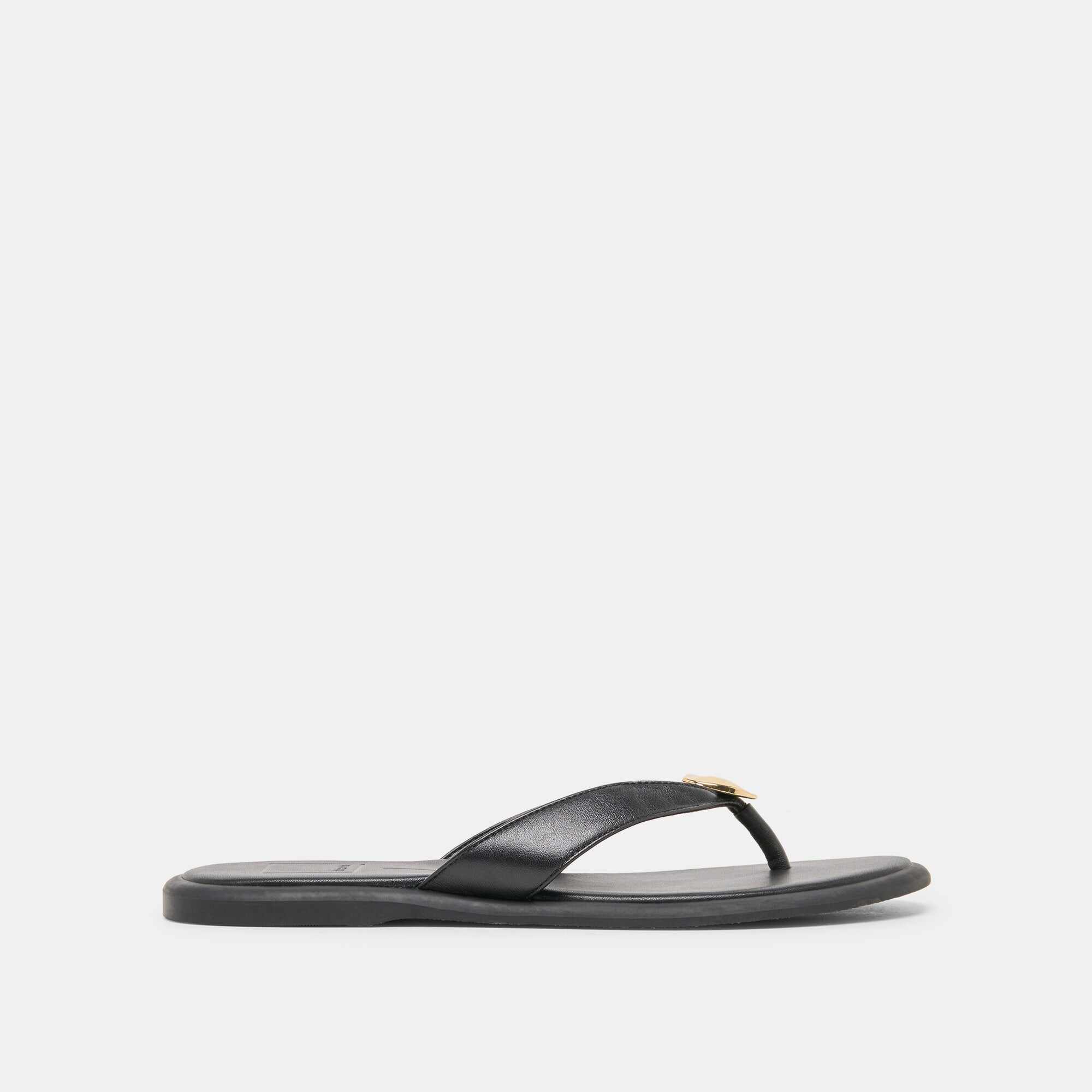 JAINA SANDALS BLACK LEATHER