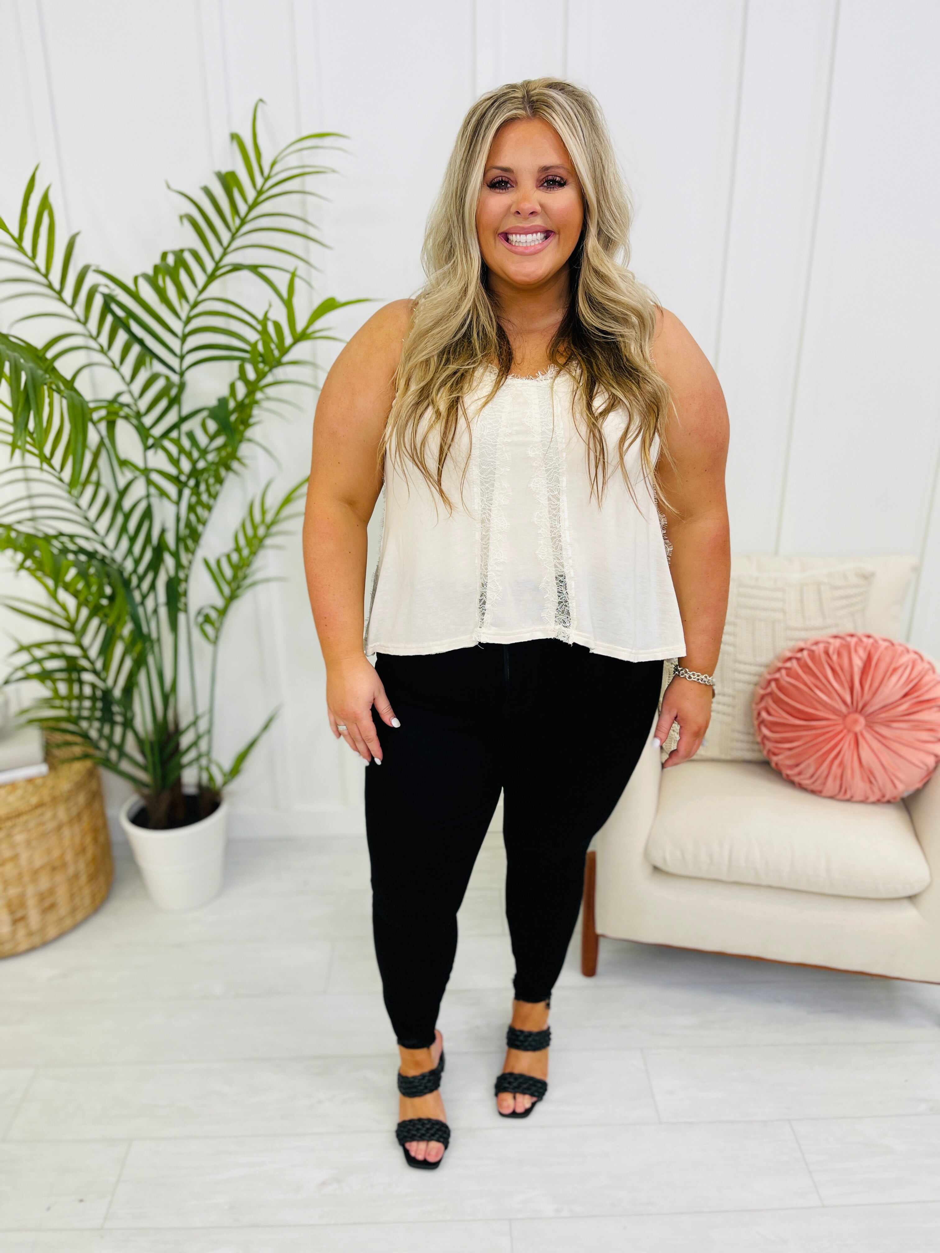 MARKDOWNS! Tummy Control Black Skinny Jeans in Reg/Curvy Fifth Restock!