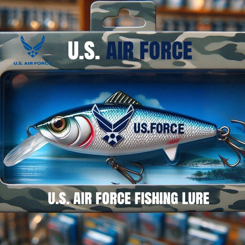 🎖️🐟U.S. Military Pride Fishing Lure