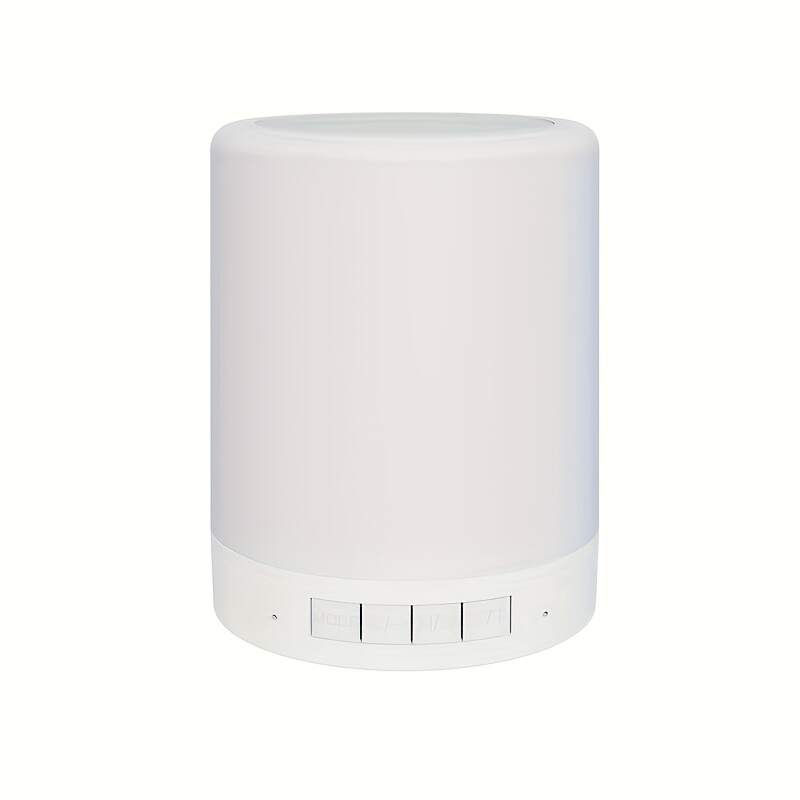 1pc Wireless Night Light Speaker Bass Mini Sound For School Supplies Home Decor, Office, Camping
