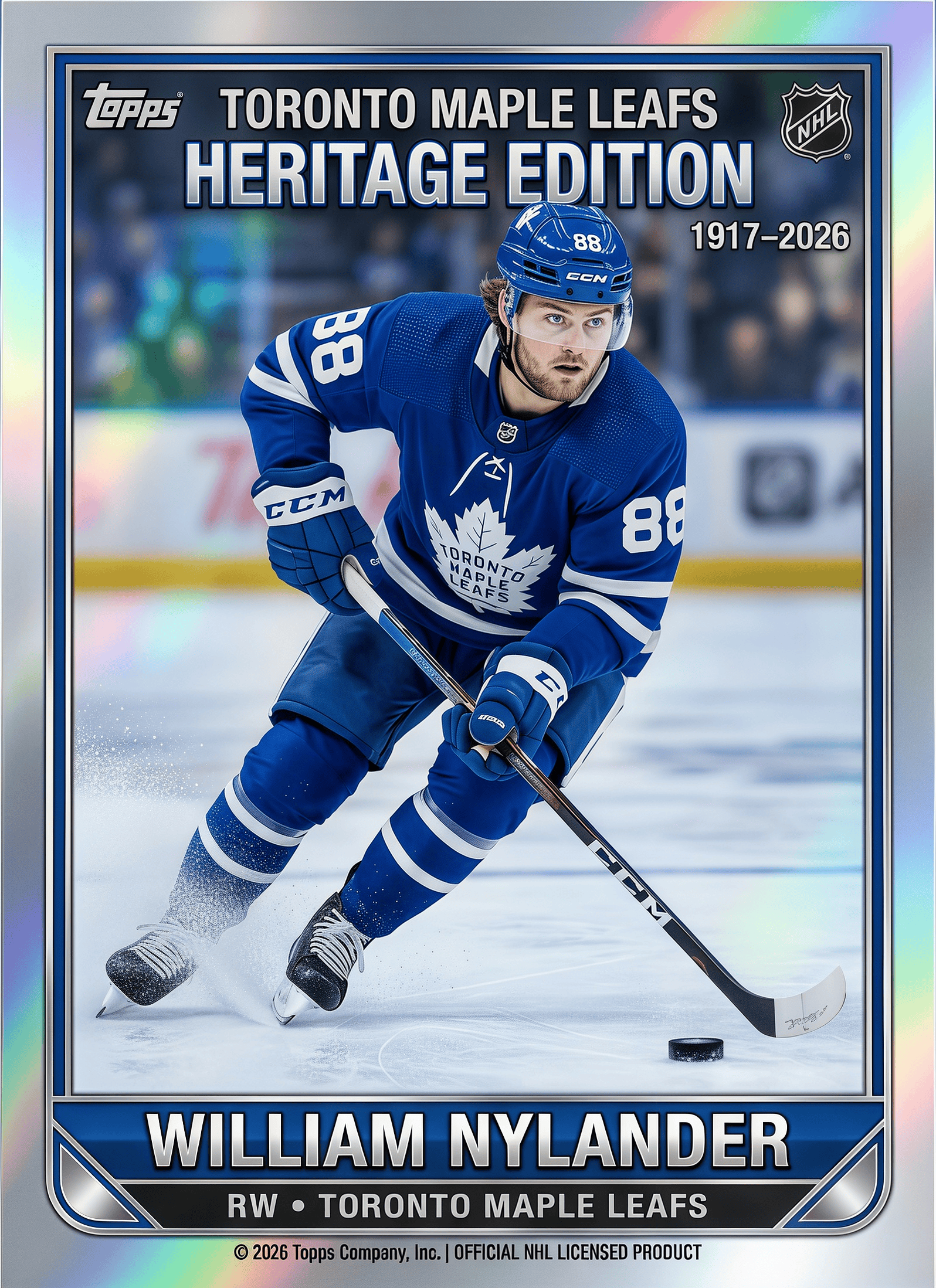 2026 Toronto Maple Leafs 109th Anniversary Hobby Box