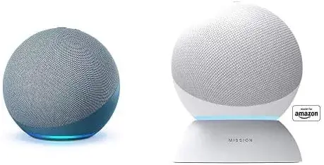 Echo (4th Gen) | With premium sound, smart home hub, and Alexa | Glacier White
