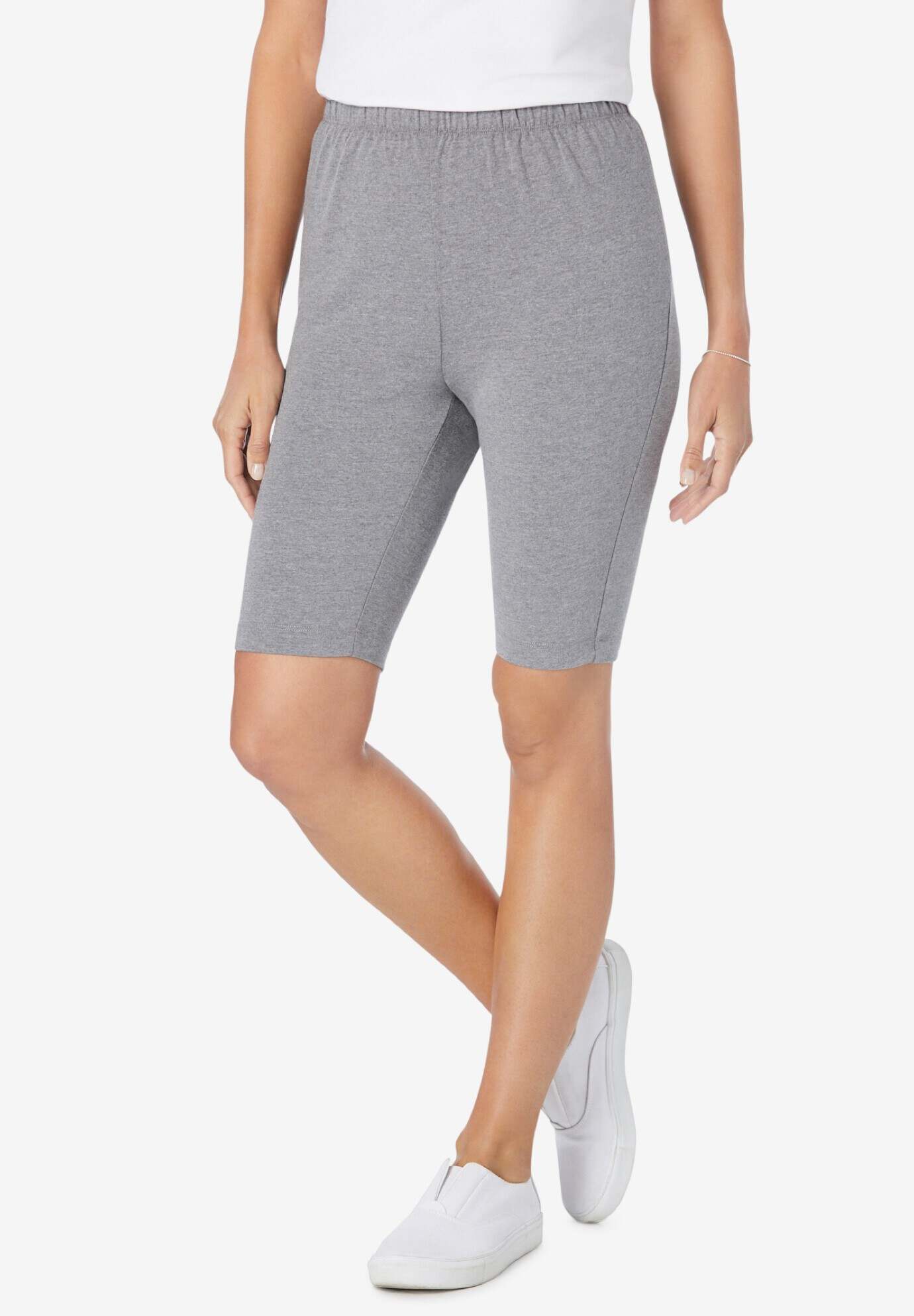 Stretch Cotton Bike Short