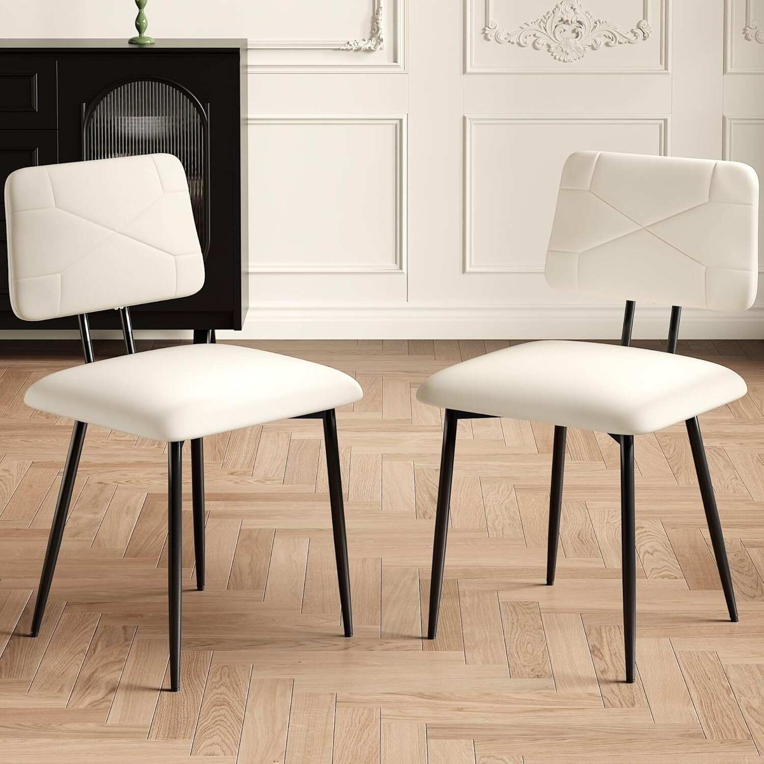 VECELO Dining Chairs Set of 2