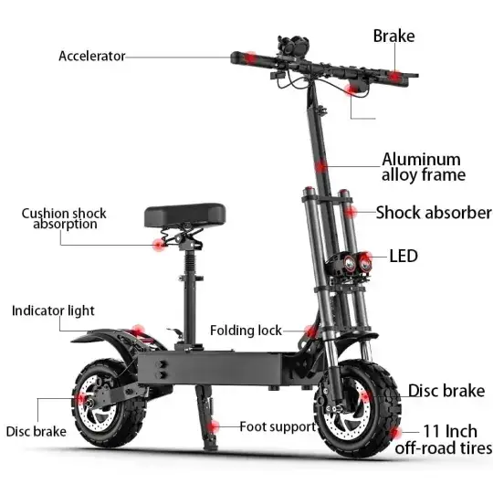 🔥Today Only $19.99🔥Transformer Remote Control Folding Scooter Flash sale【free shipping today】