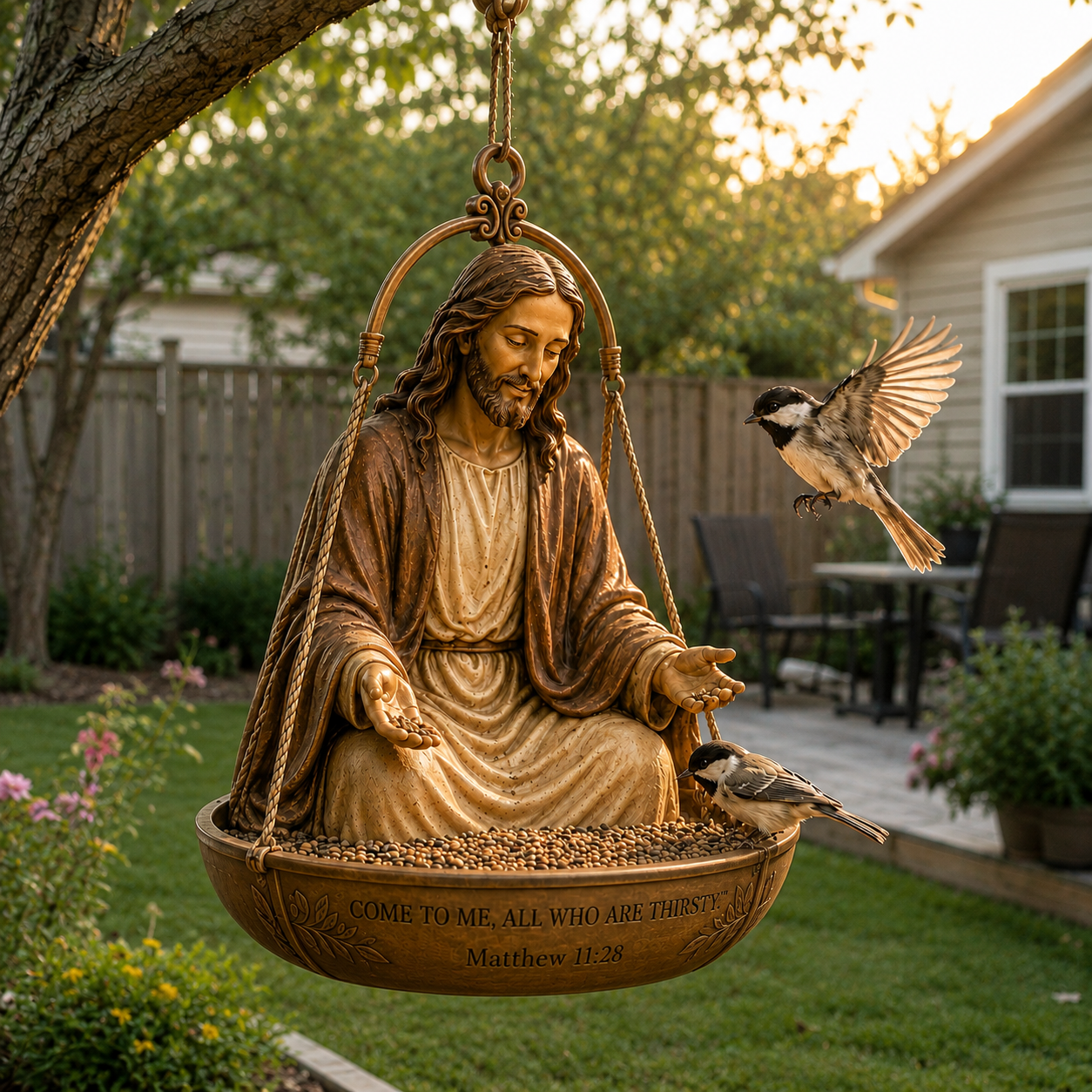 Garden of Grace · Blessing Bird Feeder