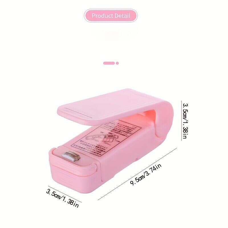 Portable Mini Heat Sealer for Food Bags - Thermal Plastic Bag Closure for Freshness - Easy to Use Packing Kitchen Accessory