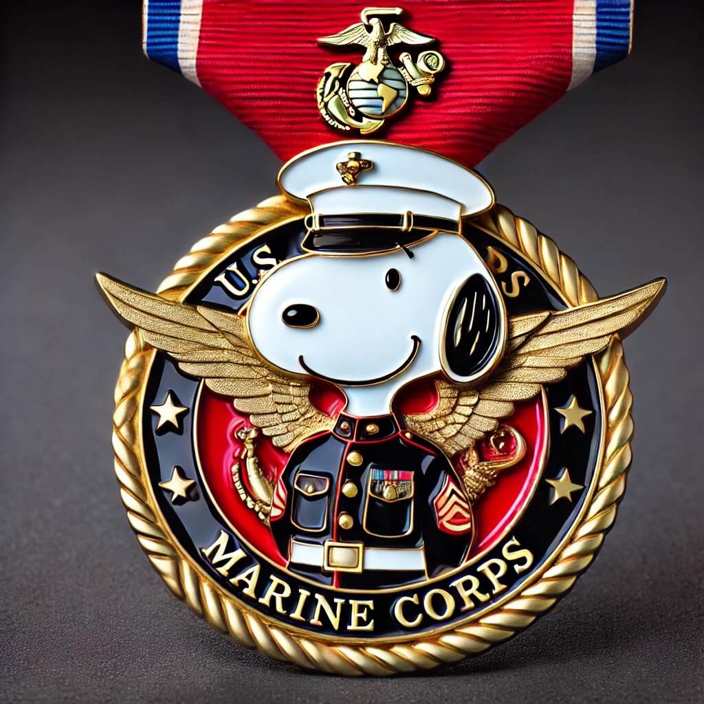 Snoopy's Valor Medals