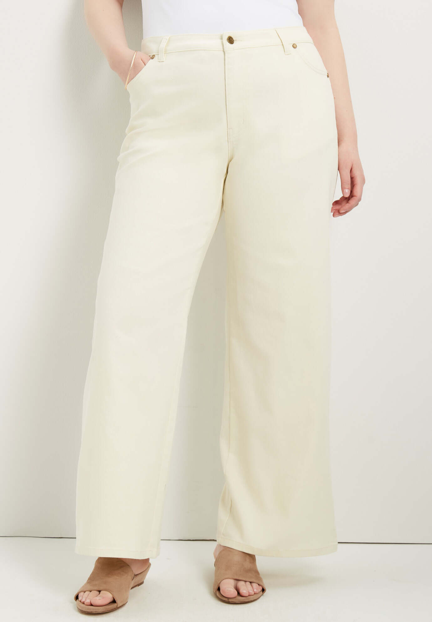 June Fit Wide-Leg Jeans