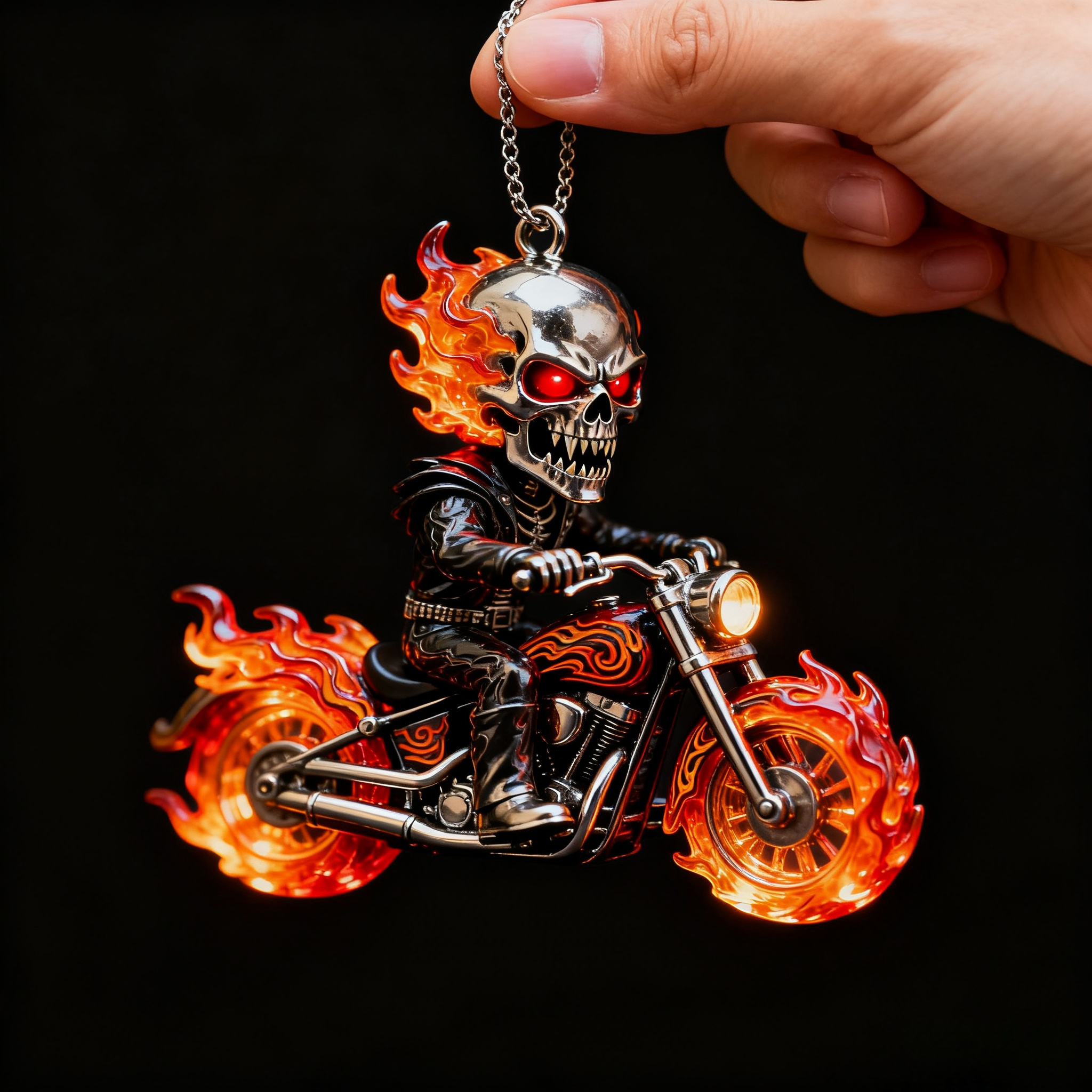 Hellfire Ghost Rider Ornament