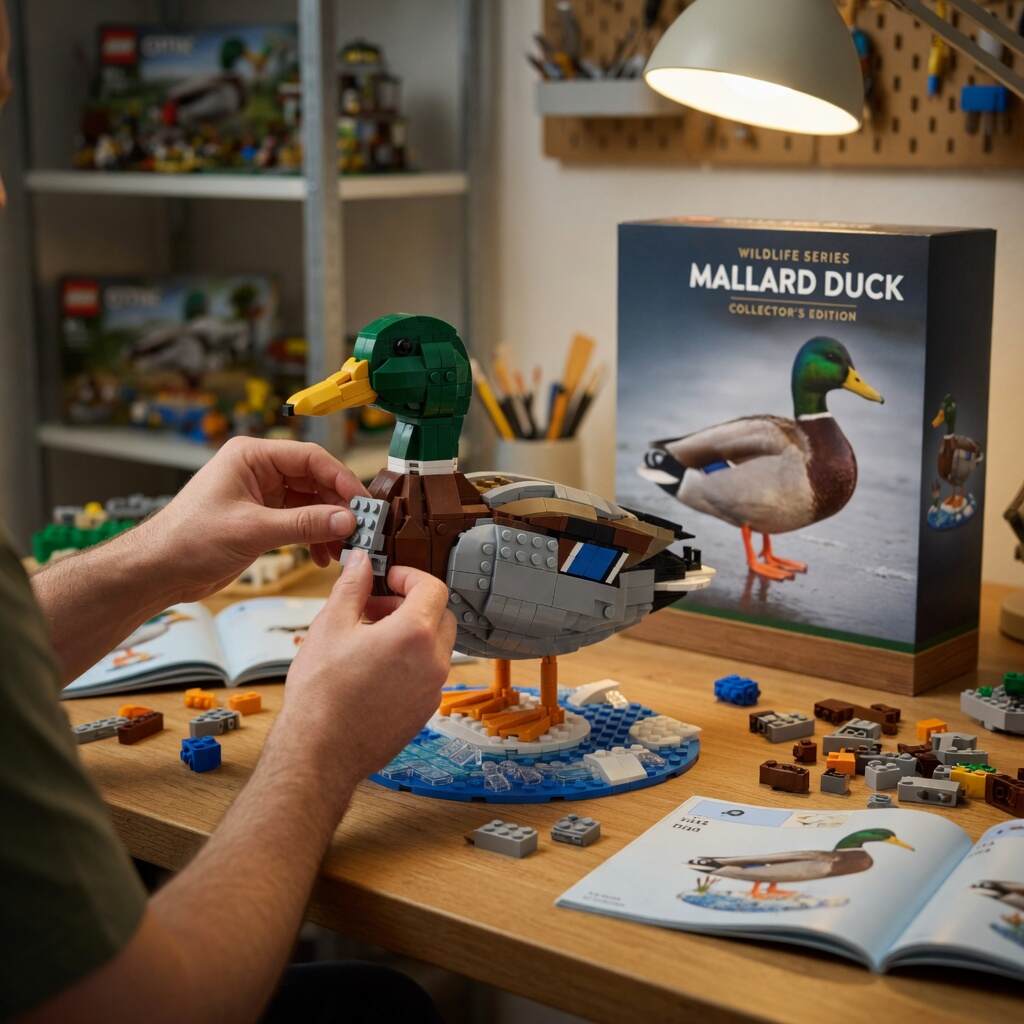 Mallard Duck Collection Building Blocks Set