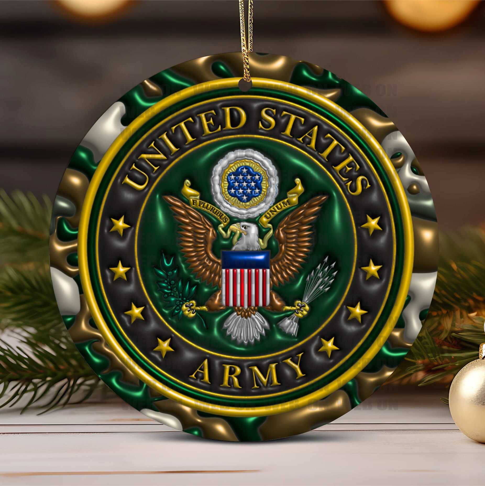 Military Christmas Ornaments