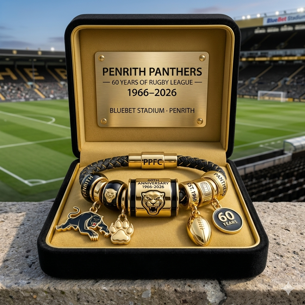 Penrith Panthers 60th Anniversary Collector Bracelet