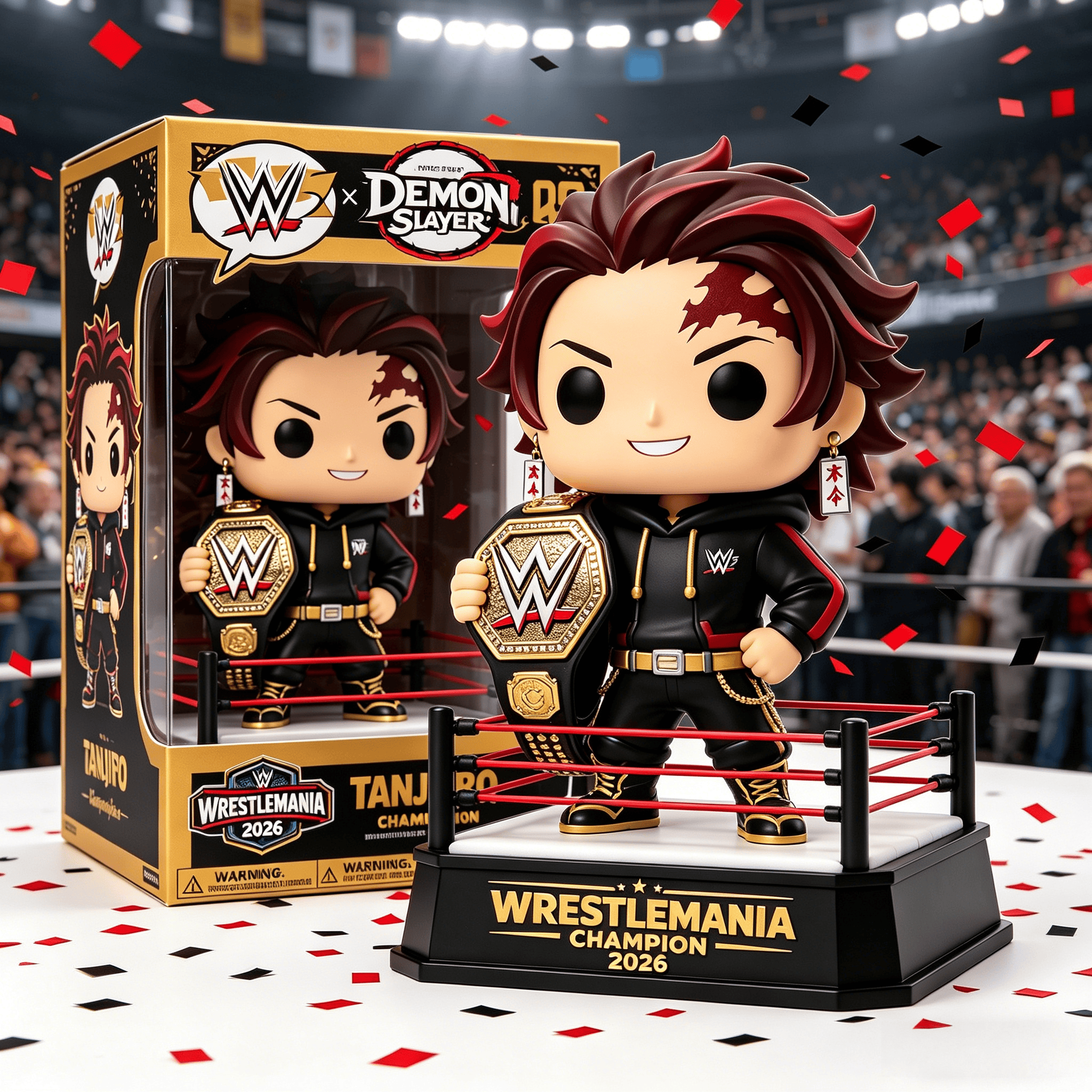 🏆Demon Slayer x WWE WrestleMania 2026 POP!