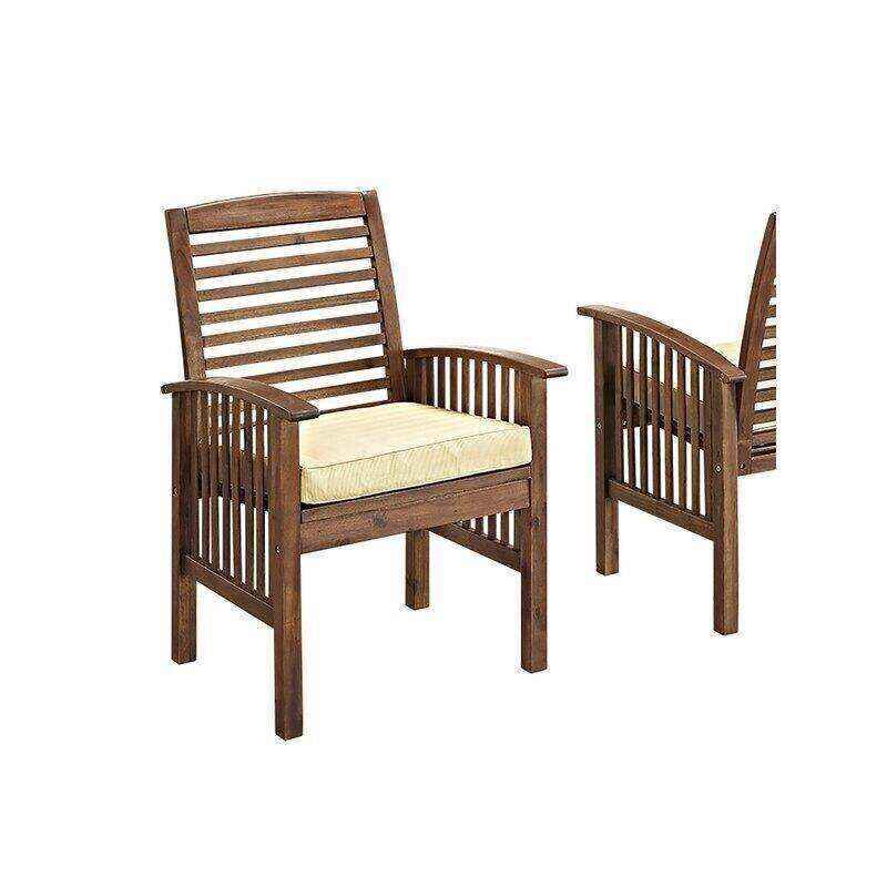Diboll Rectangular 6 - Person 55'' Long Dining Set with Cushions