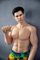 Arthur 5ft25 / 160cm #S025 Silicone Head TPE Body Handsome Realistic Male Sex Doll For Female