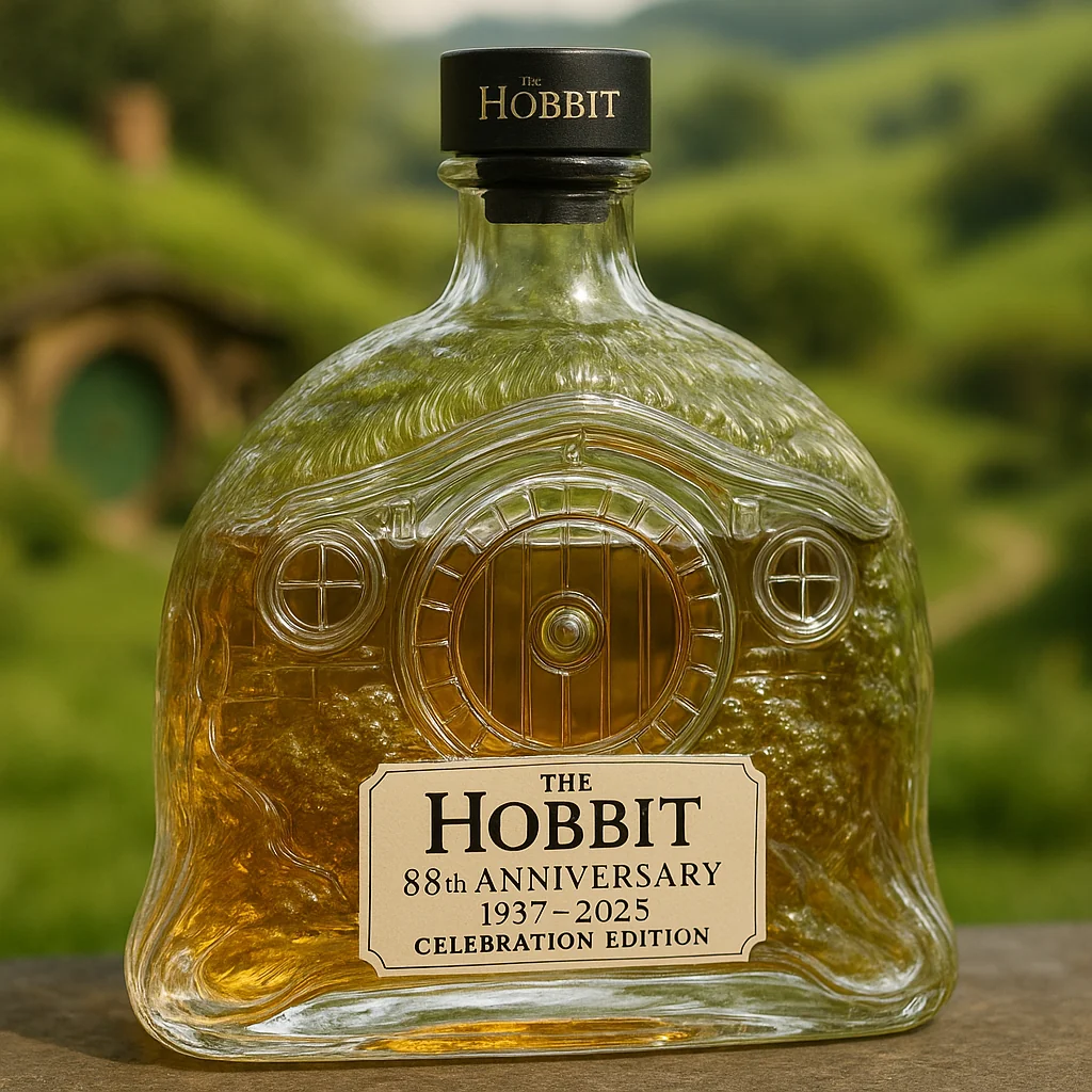 The Shire Green Whisky Bottle