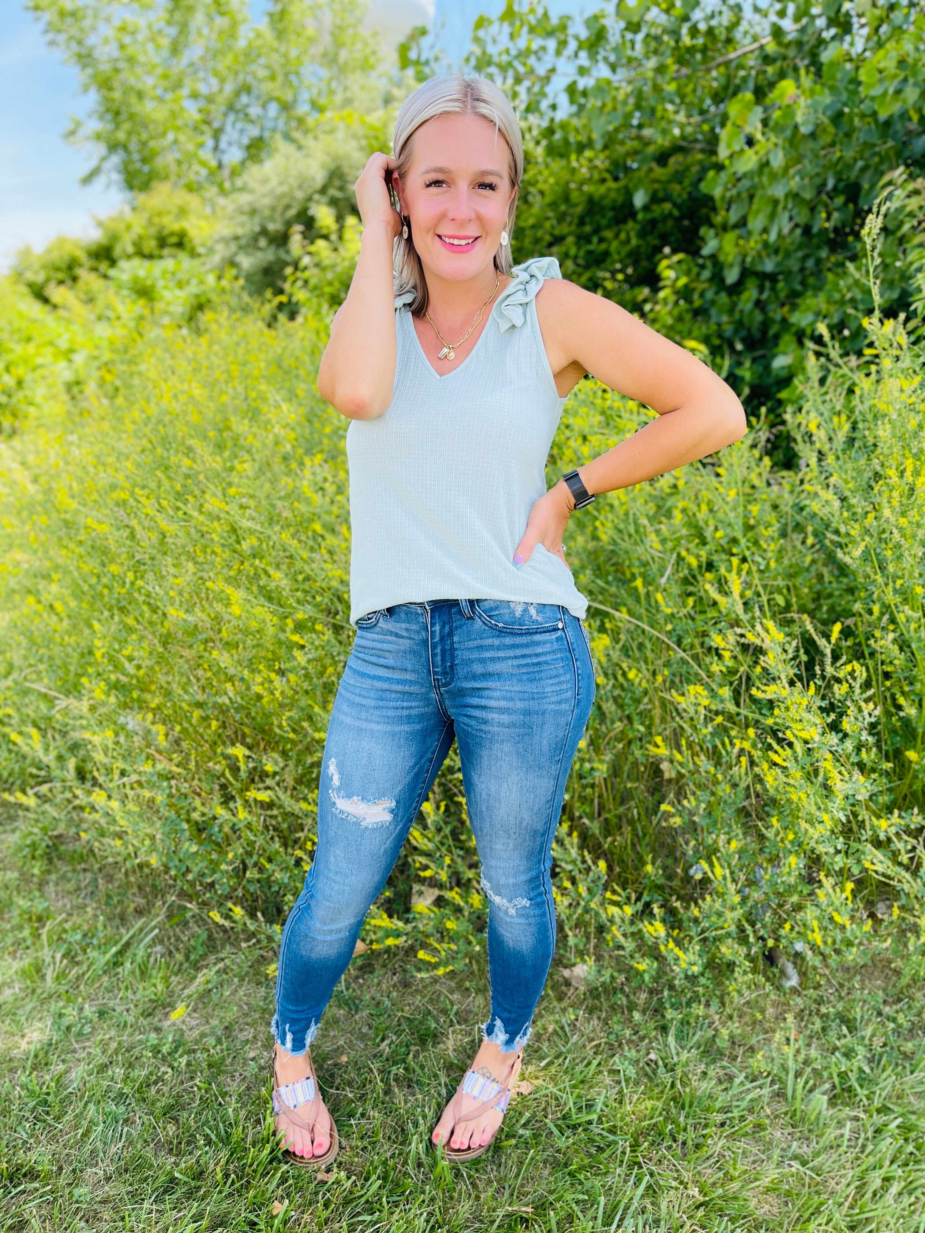 PLUS/REG Perfectly Imperfect Skinnies