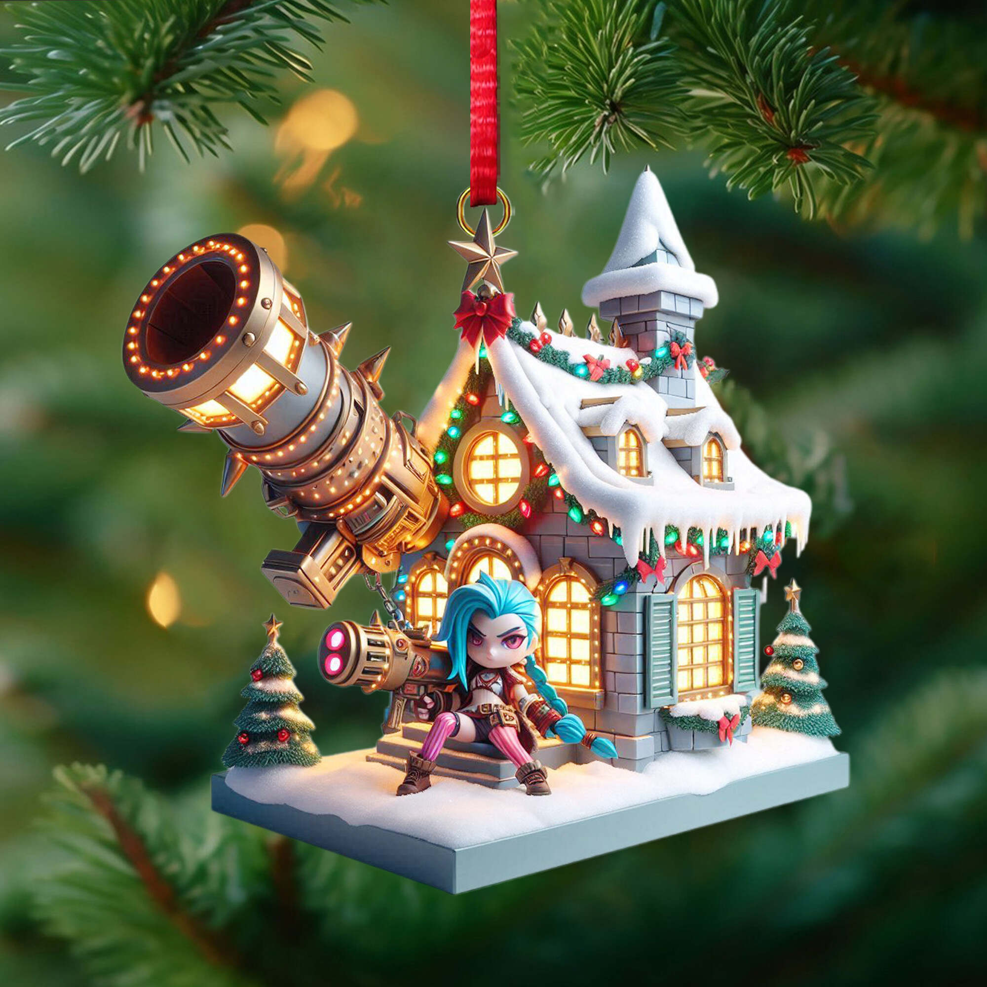 Arcane Christmas Ornaments