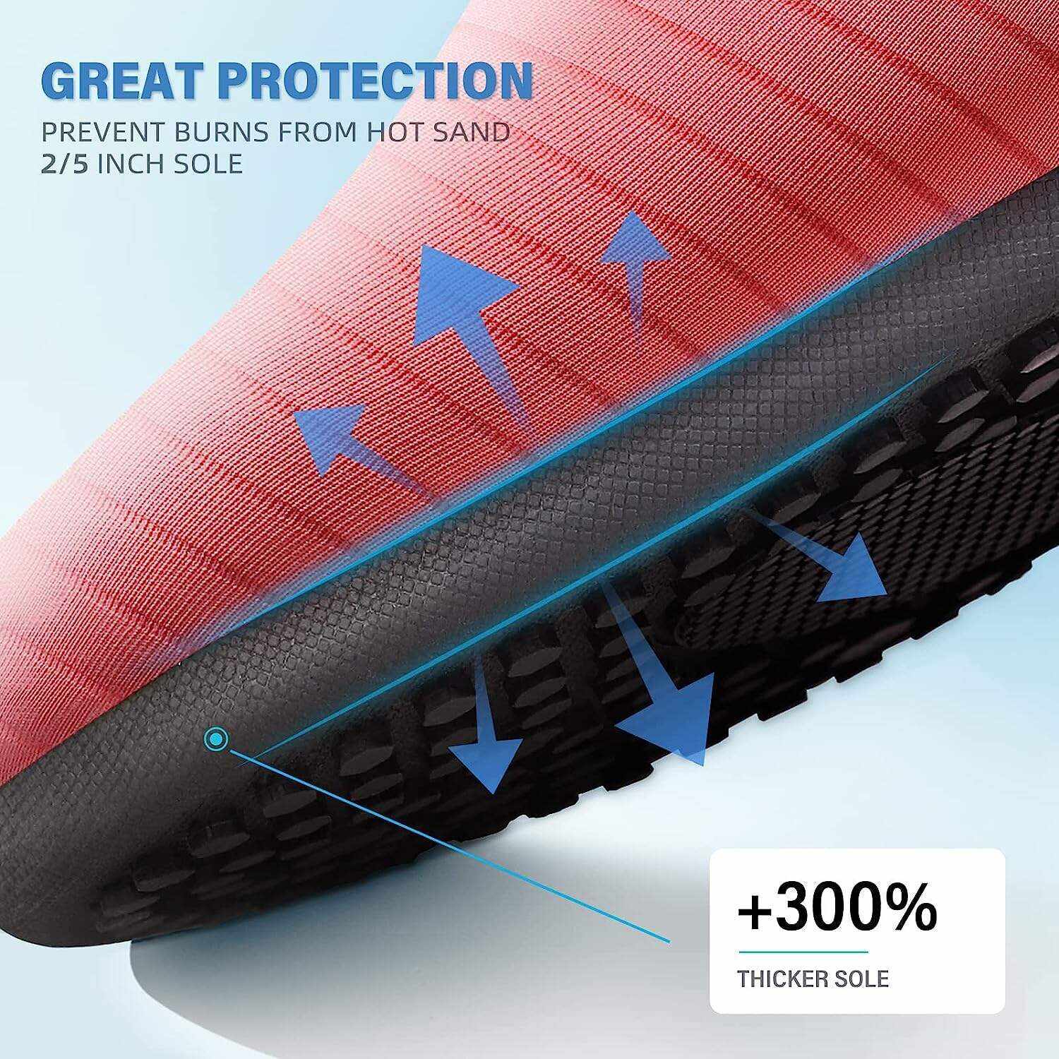 Water Shoes for Women Men Quick-Dry Aqua Socks Swim Beach Barefoot Yoga Exercise Wear Sport Accessories Pool Camping Must Haves Adult Youth Size